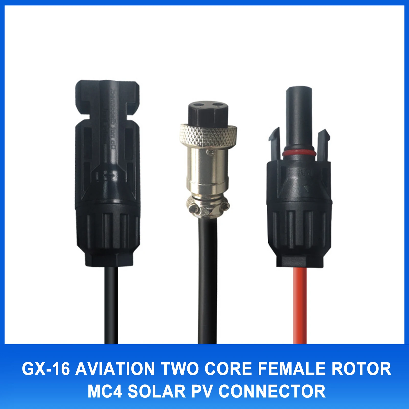 

GX-16-MC4 Solar PV Connector Solar Connector Solar Solar Plug Cable Connectors for Solar Panels and Photovoltaic Systems