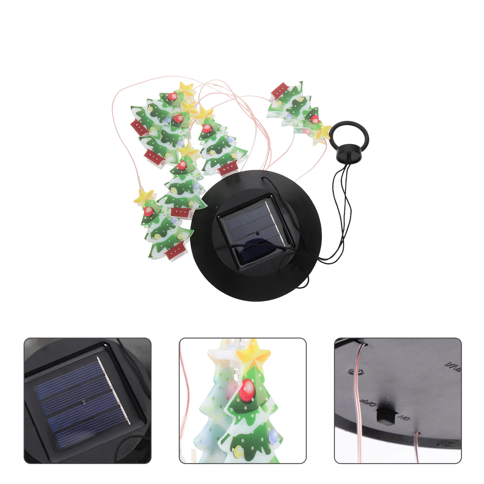 

Chime Wind Solar Lightchristmas Lamp Chimes Powered Pendent Garden Hanging Lights Ornament