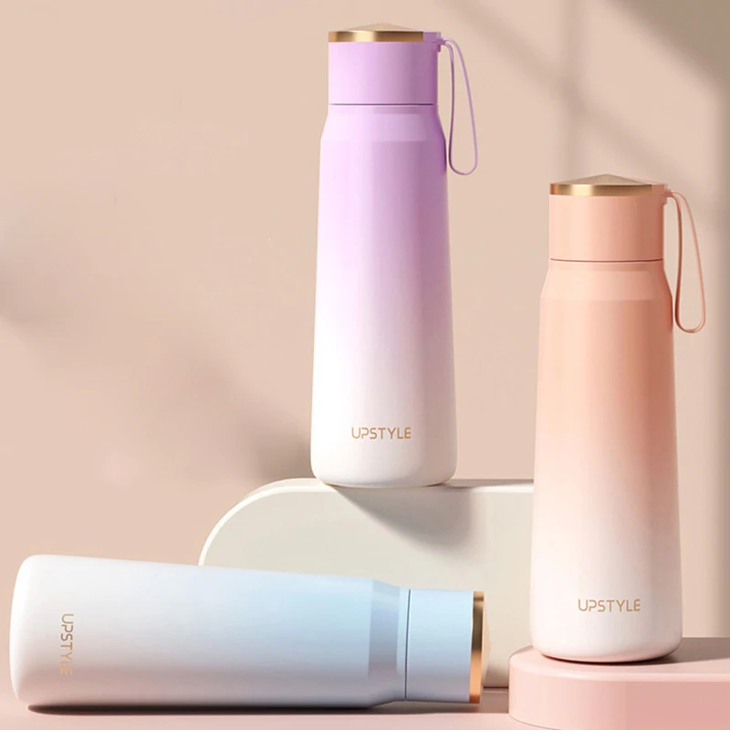

Strawberry Life Stainless Steel Thermos Cup Ladies Portable Creative Personality Trend Water Cup Simple Student Water Cup