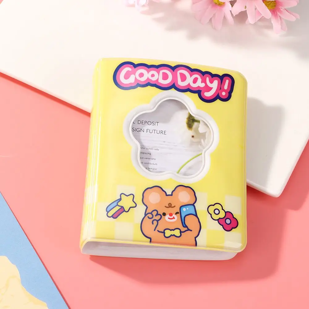 40 карманов в форме сердца 3-дюймовый фотоальбом мини-держатель для фотографий