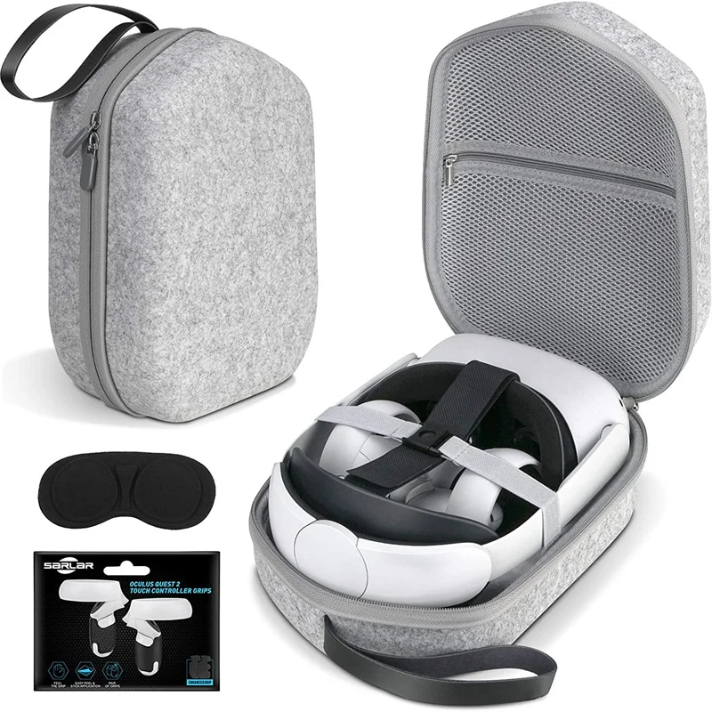 

For Pico4/Oculus Quest 2 VR Glasses Travel Carrying Case For Oculus Quest 2 Protective Bag Hard Storage Box VR Accessories