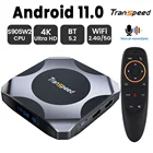 ТВ-приставка Transpeed AV1 на Android 11 с поддержкой Amlogic S905W2, Wi-Fi 2,45,8 ГГц