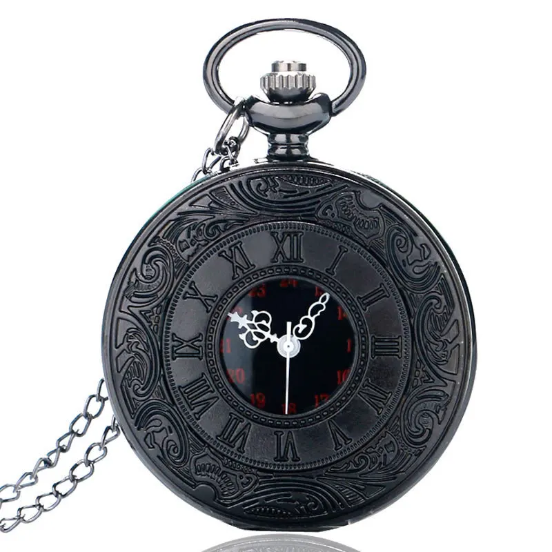 Vintage quartz pocket watch punk nostalgia pocket necklace pocket watch