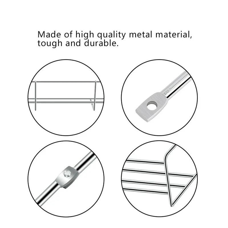 3456 tier spice seasoning kitchen rack cabinet shelf door organizer wall mount holder storage shelf pantry space saver racks free global shipping