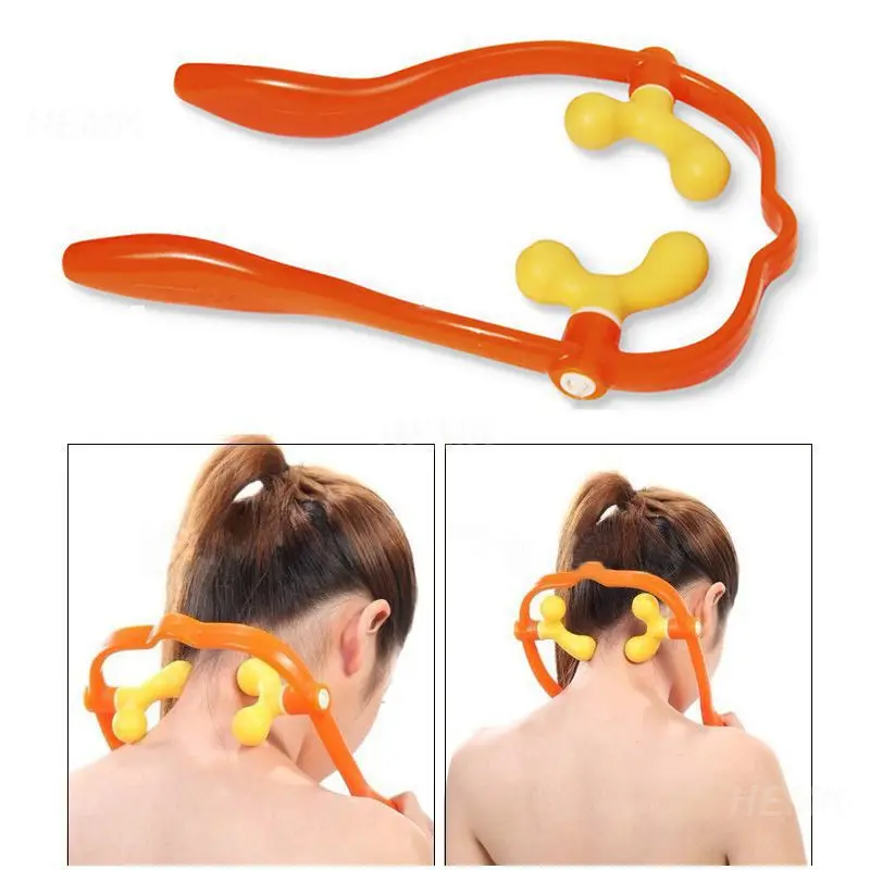 

1 шт., пластиковый массажер для головы и шеи