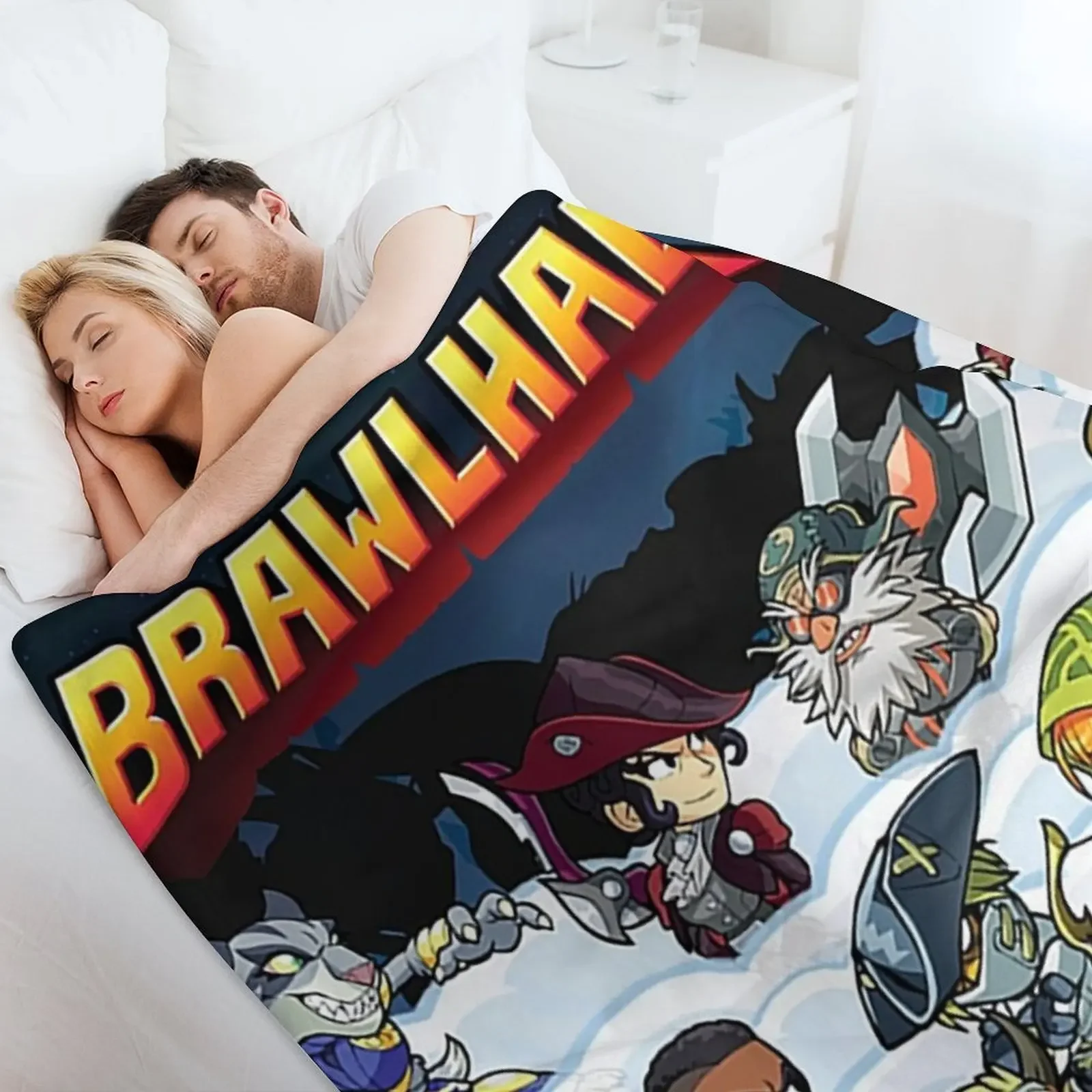 Семейное одеяло brawlhalla декоративные плед для дивана одеяла кровати пушистые
