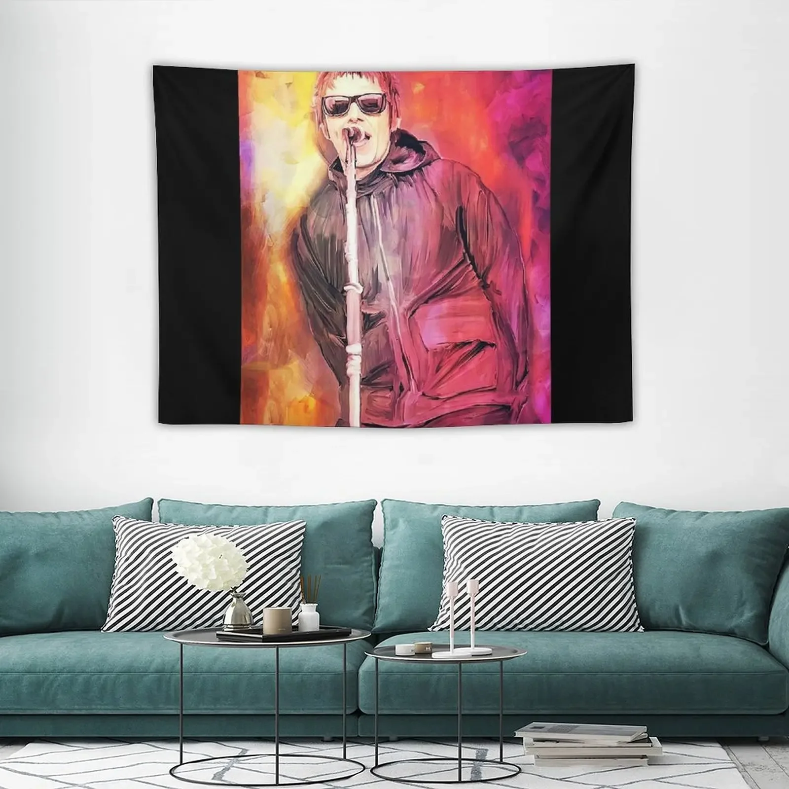 Лиам галлагер художественный гобелен Декор для комнаты на заказ настенный