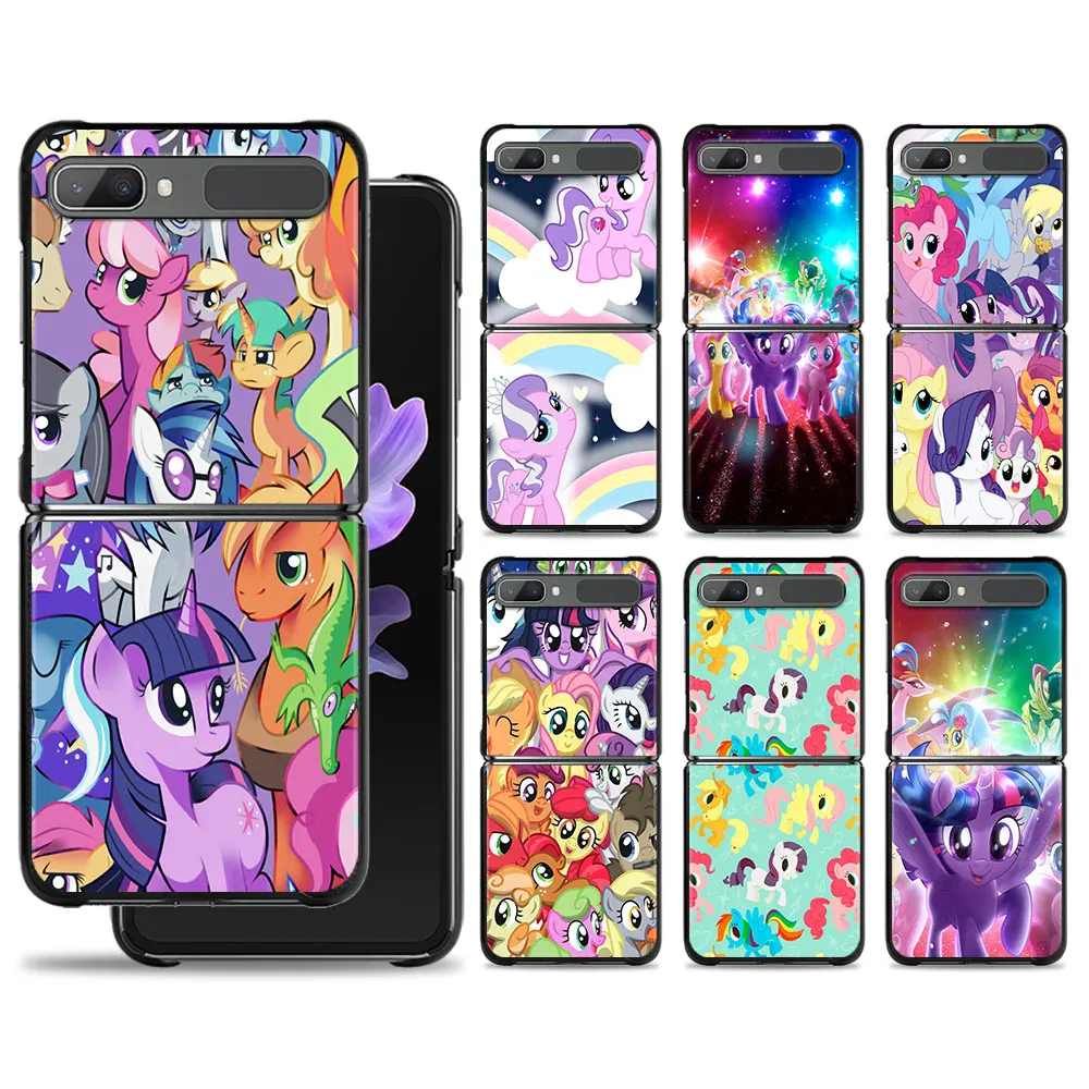 

Disney My Little Pony Phone Case For Samsung Galaxy Z Flip Z Flip3 5G Z Flip4 Hard PC Matte Shell