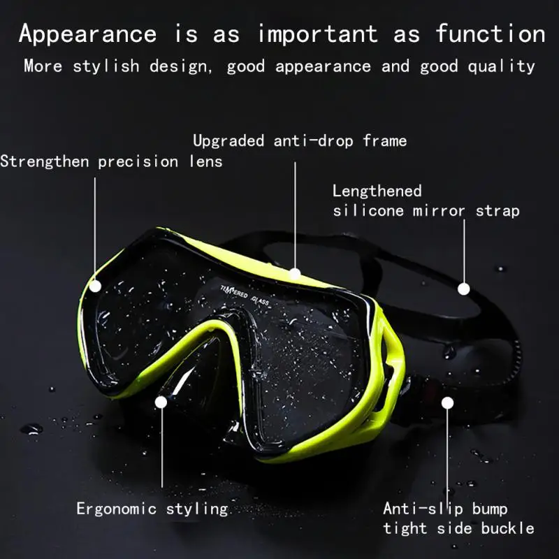 

Diving Goggles Masks Men Women Professional Swimming Goggles Adjustable Snorkeling Mask Anti-Leak Anti-Fog Swim Glasses Eyewears