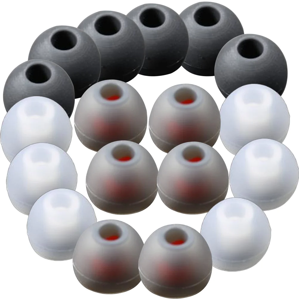 

Replacement Tips Earphone Ear Earbud Silicone Earbuds Covers Accessories Caps Supplies Cap Cover Tip Headphone Pieces Rubber