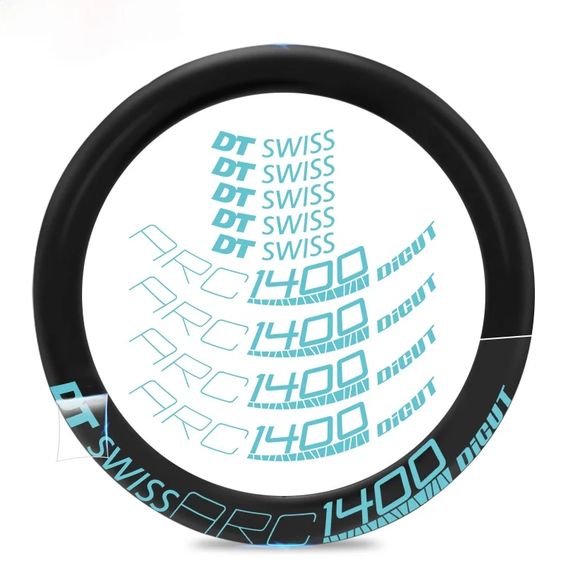 

Road bike DT swiss ARC1400 wheel set sticker bicycle bicycle frame personality car sticker rim change color