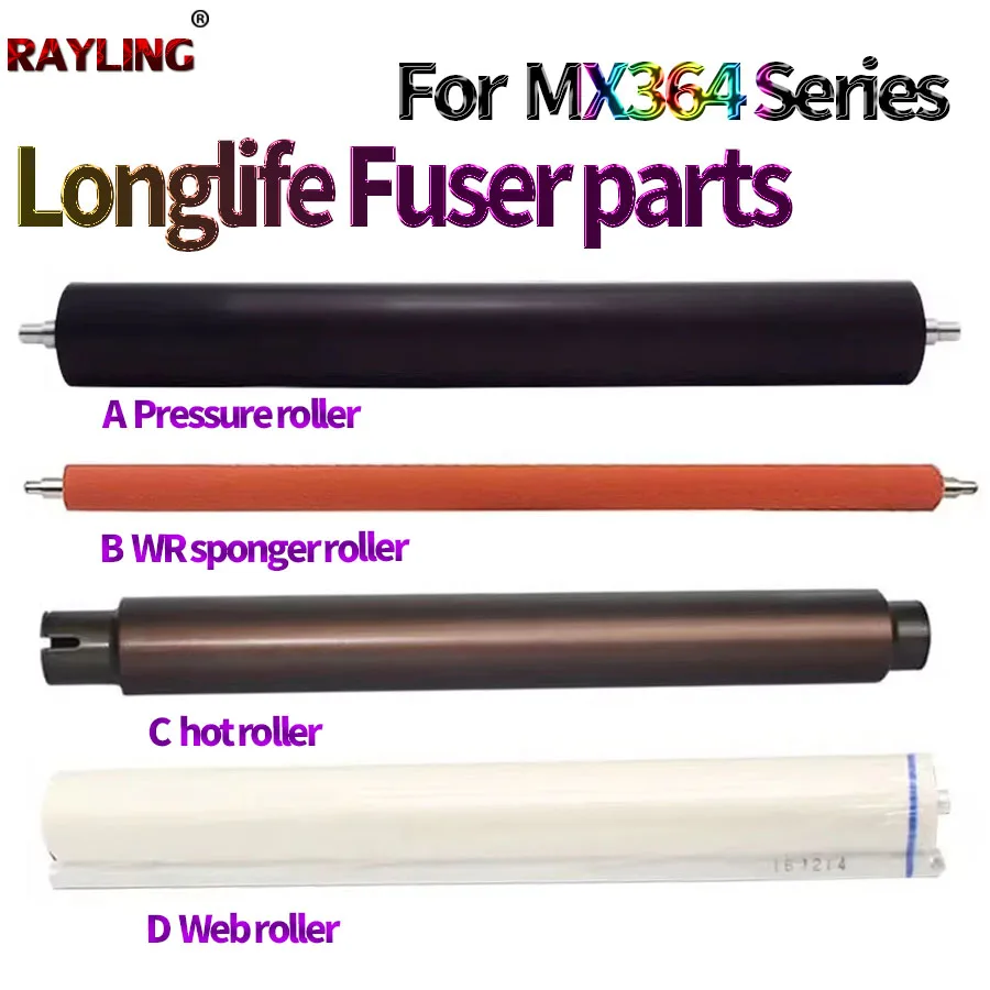 Крепежные пленочные втулки Прижимной ролик для Sharp MX-3608 4608 462 5621 5608 3658 4658 5658 M 364 365 464