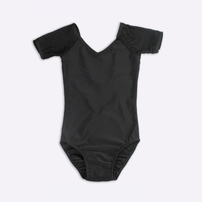 Girls Ballet Dance Kids Long Sleeve Cotton Children Turnpakje Leotard Gymnastics Dancewear