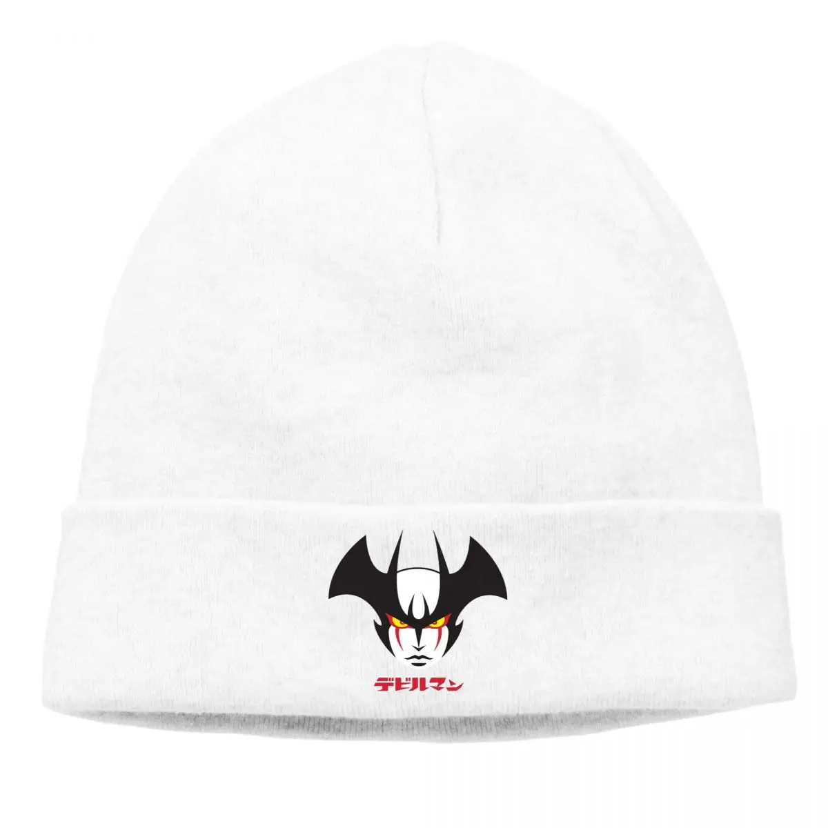 

Crybaby Devilman Fudou Akira Asuka Ryo Anime Skullies Beanies Graphic Knitted Bonnet Hats Men Women's Hip Hop Ski Cap
