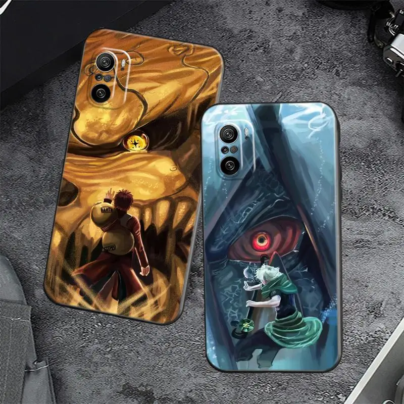 

Naruto Bijuu Phone Case For Redmi K40 K20 Pro K30 K40 Plus Gaming Y52p Soft Renaissance Funda Stand Fashion TPU Cartoon Capa