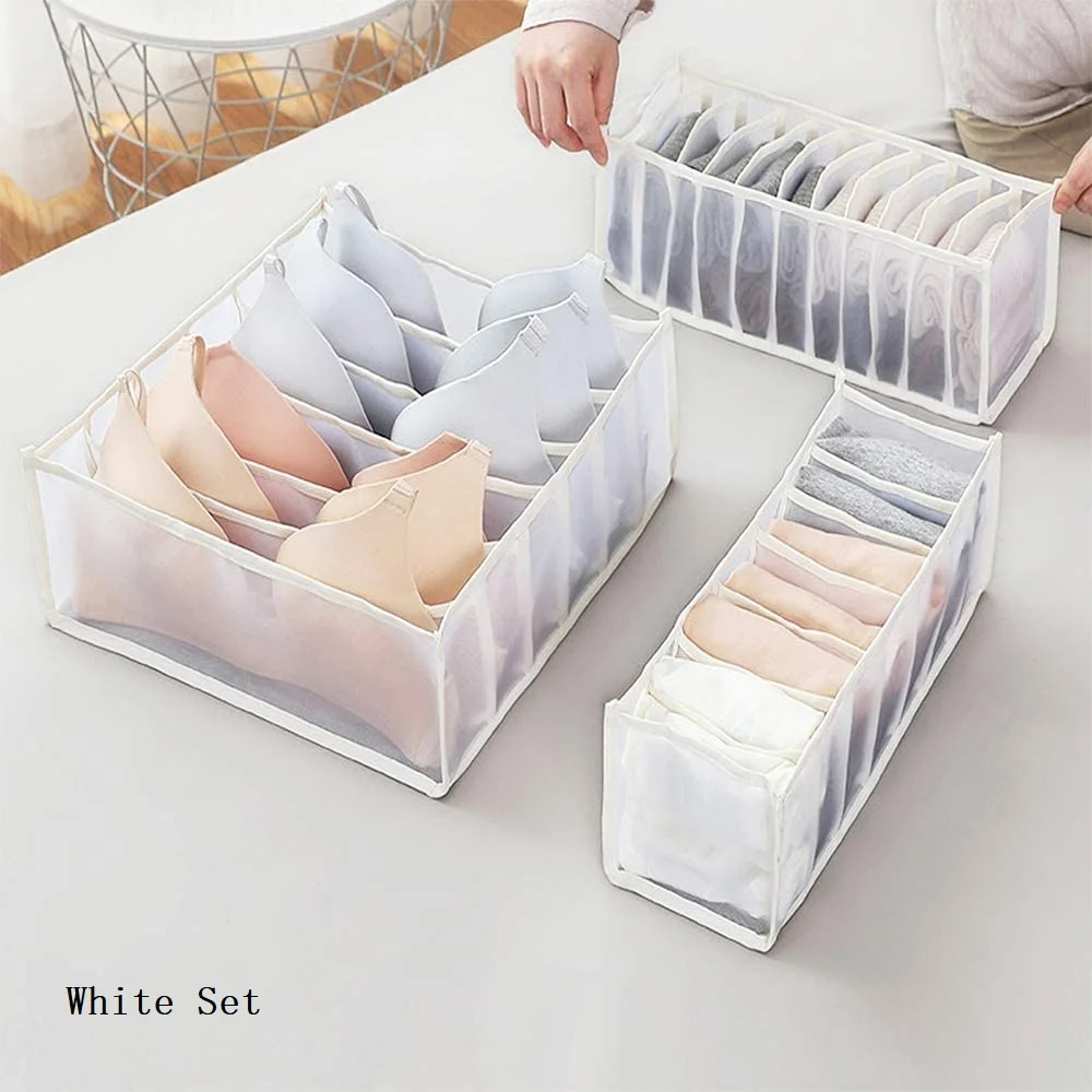 

Ящик для нижнего белья, органайзер для бюстгальтеров, складной ящик для хранения нижнего белья, бюстгальтеров, носков, галстуков, детской од...