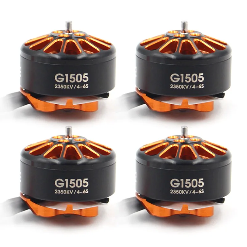 Бесщеточный двигатель SPCMAKER gallope G1505 1505 2350KV 3450KV 3 ~ 6S Lipo 2 мм вал для 3-4-дюймового пропеллера квадрокоптера зубочисток дрона