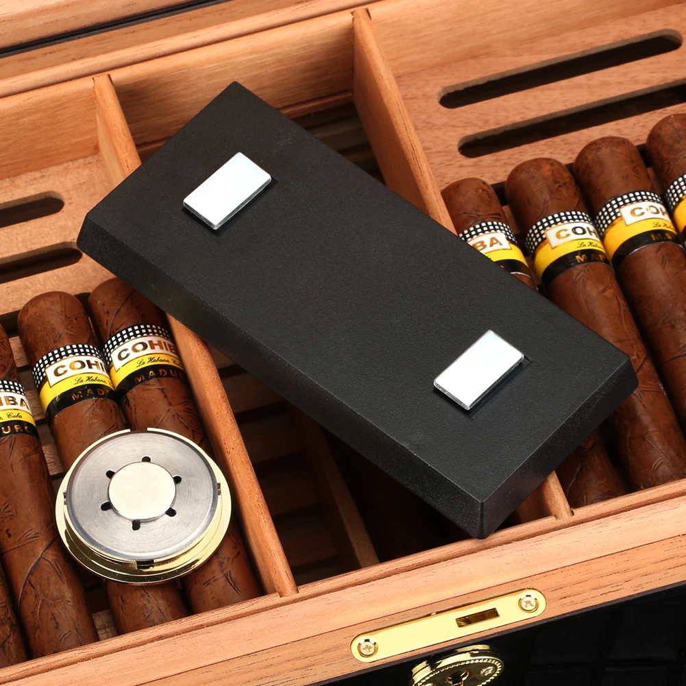Хьюмидор для сигар COHIBA Box Глянцевая фотография искусственная кожа подходит 80-100 |