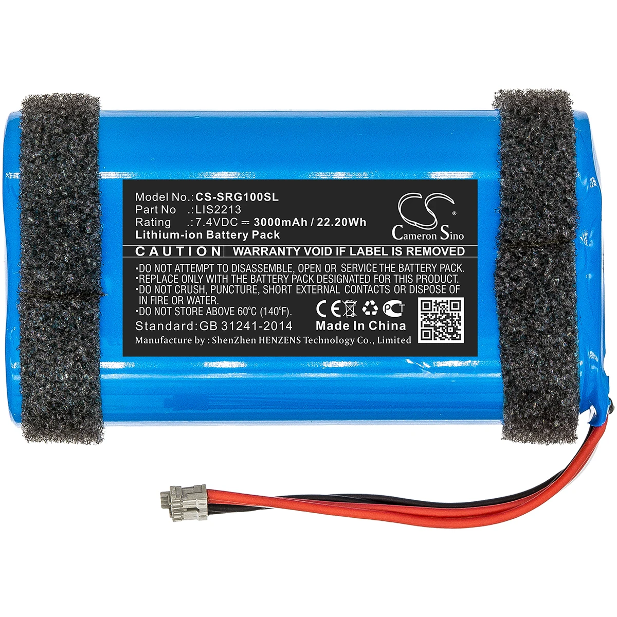 

Cameron Sino 3000mA Battery for Sony SRS-HG1, SRS-HG110, SRS-HG2 LIS2213