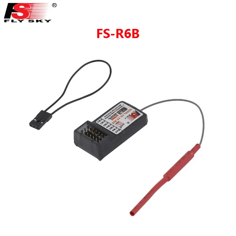 Приемник FlySky FS-R6B 2 4 Ghz 6CH RC AFHDS FS R6B Для i6 i10 T6 CT6B TH9x |