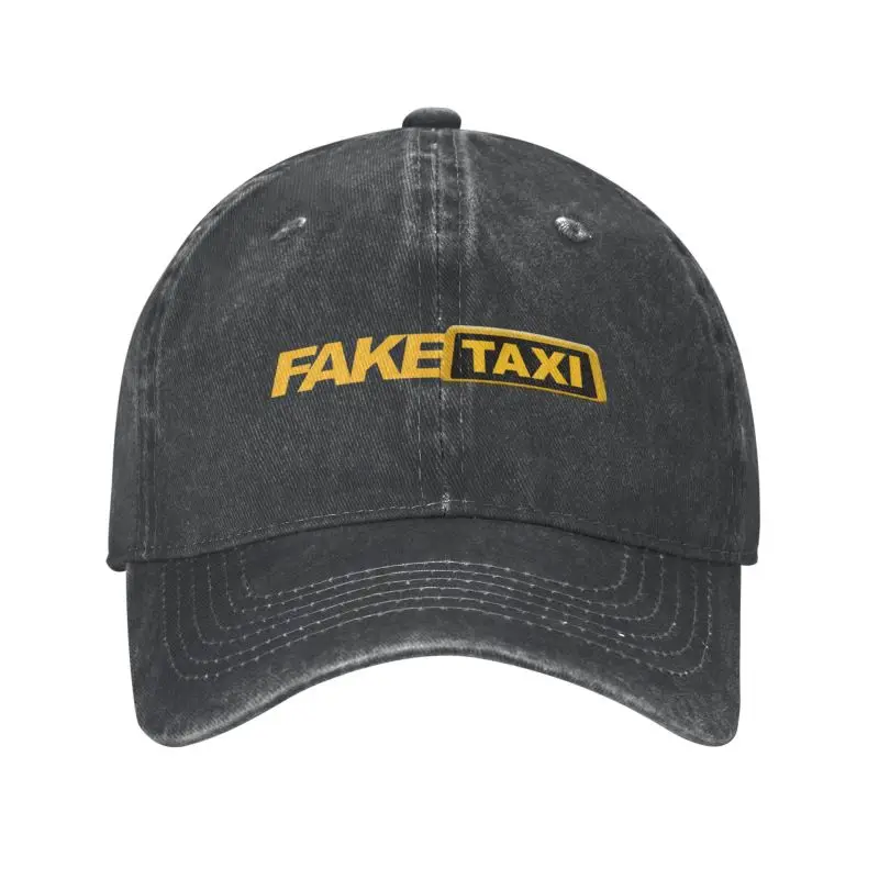 Personalized Fake Taxi Baseball Cap Cotton Sports Men Women's Adjustable Driver Car Quote Dad Hat Summer