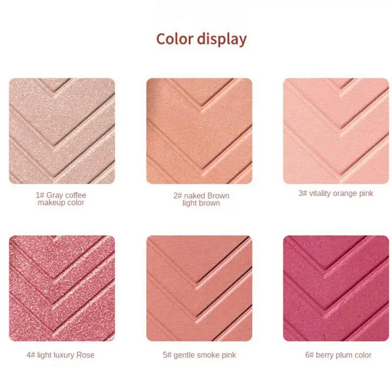 Монохромные румяна Wonderful Full Of Emphasis Сияющий лифтинг контура Натуральные для