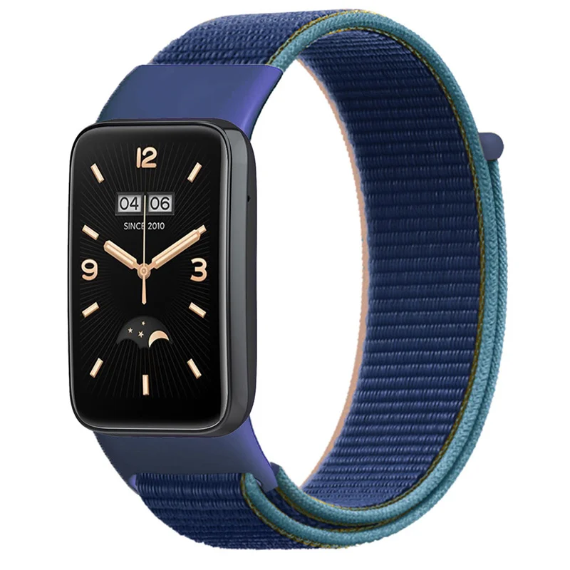 Strap For Xiaomi Mi Band 7 Pro Bracelet Nylon Braided Multicolor Sport Solo Loop Watchband For Mi band 7 Pro Strap Wristwatch