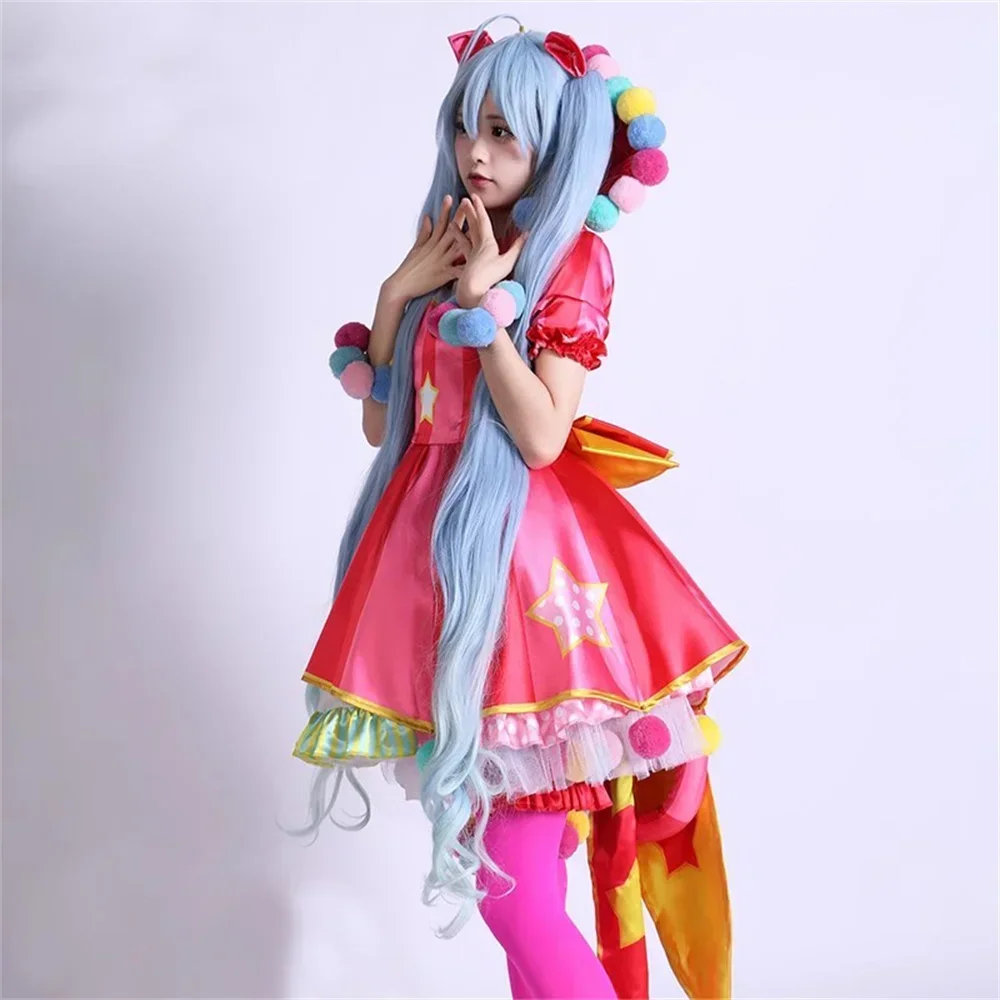 Project Sekai красочные сценические костюмы для косплея Аниме игры наряды на Хэллоуин