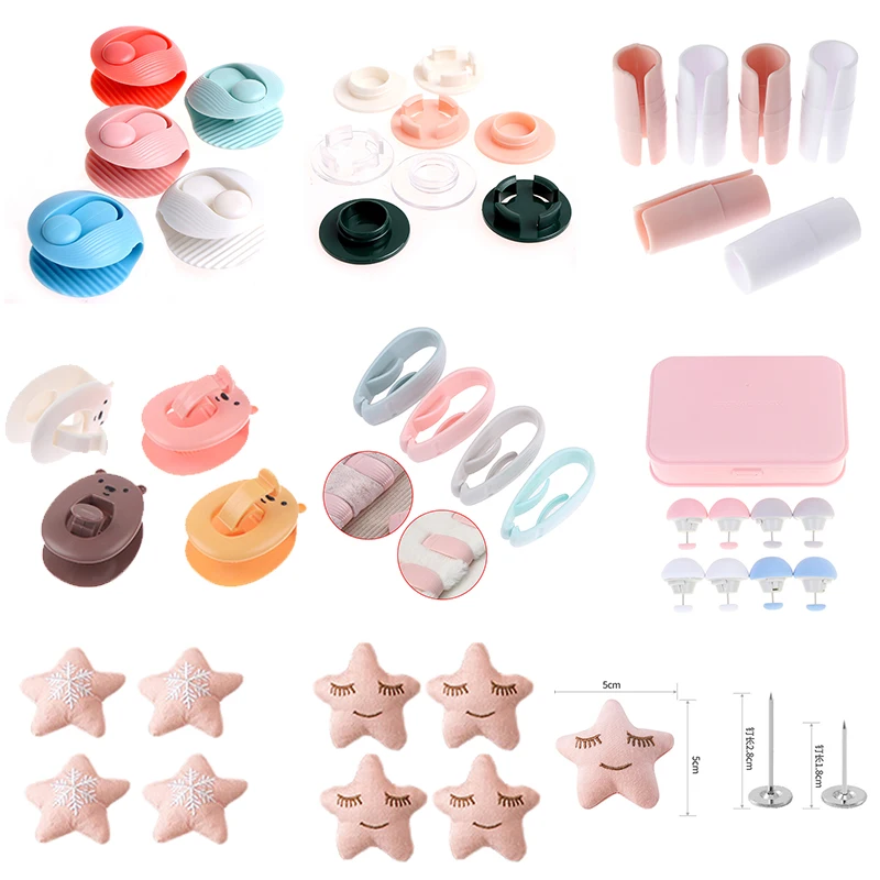 

1pcs/1 Set Non Slip Gripper Quilt Clips Fixer Needleless Cover Holder Fastener Bed Sheet Blankets Fastener Clips