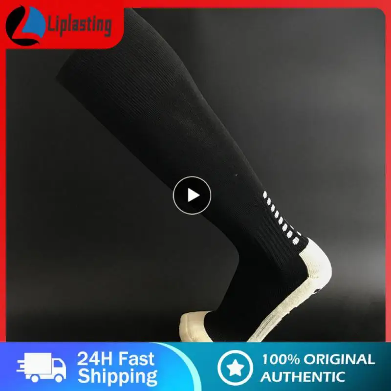 

Color High Elastic Long Football Socks Sport Spandex Soft Friction Quick Moisture Wicking Breathable Men's Towel Over Knee Socks
