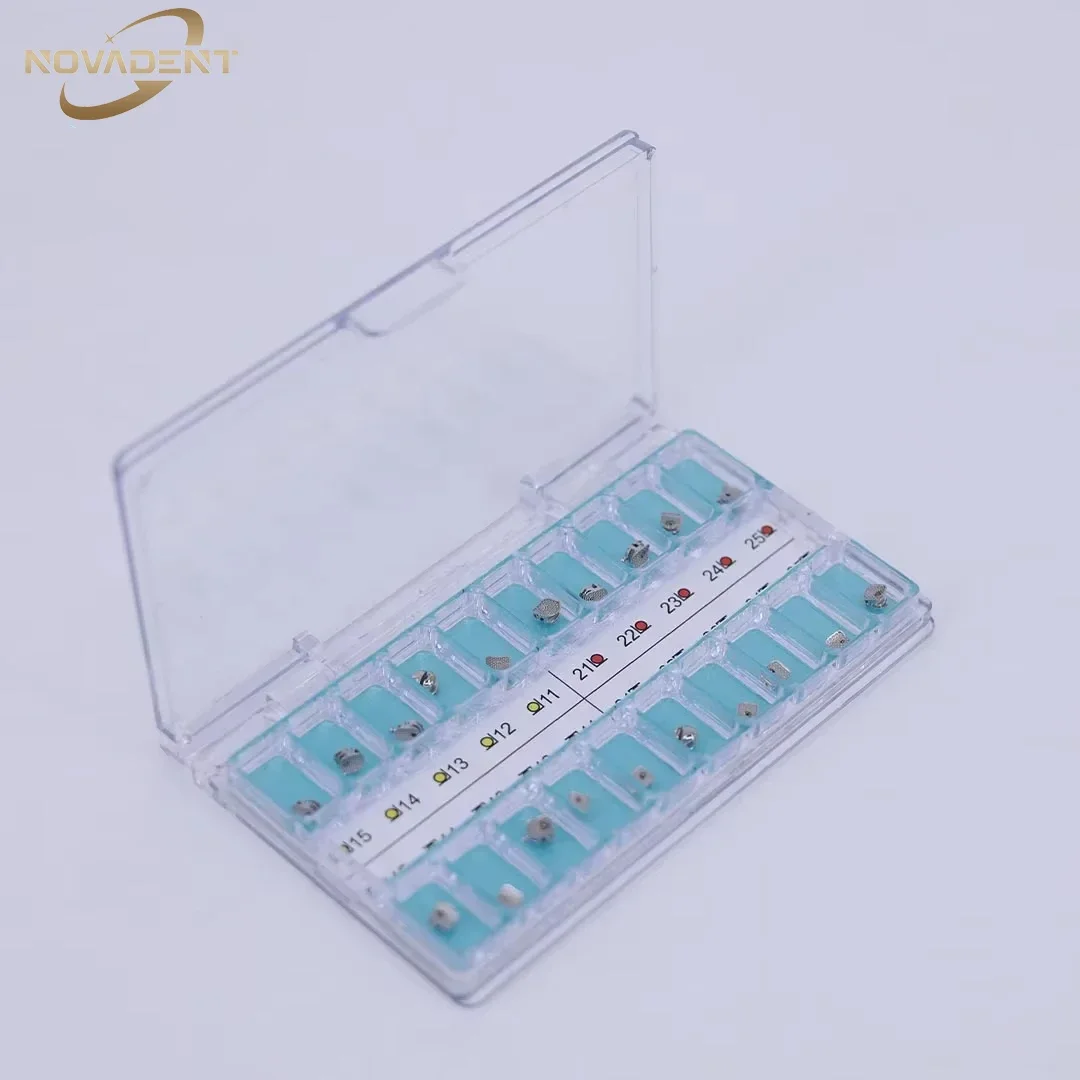 20 шт./компл. стоматологические ортодонтические самоблитящиеся брекеты