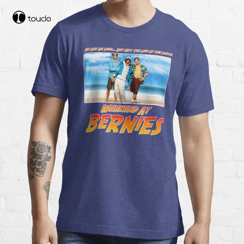 

Best Weekend Ever! Bernie Weekend At Bernies Andrew Mccarthy T-Shirt Cotton Tee Shirt S-5Xl