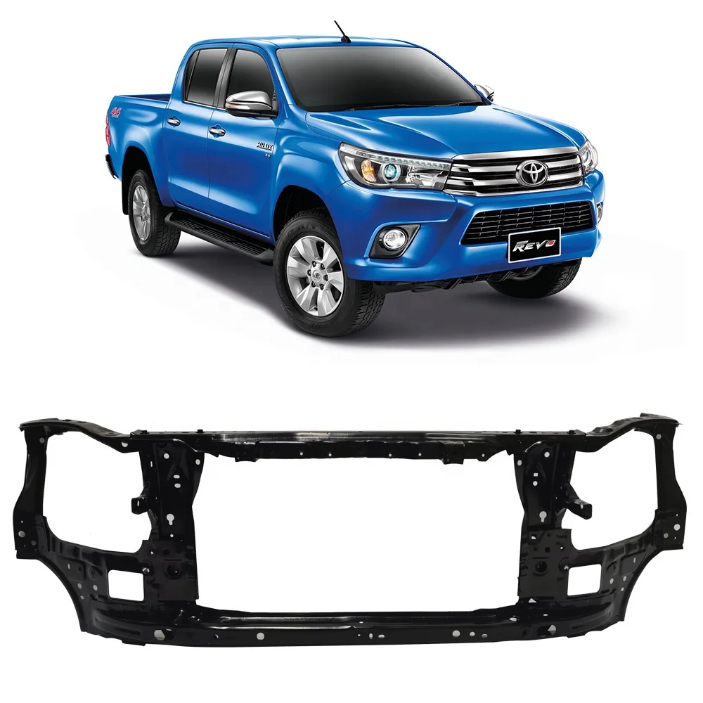 Детали металлического корпуса автомобиля стальная опора радиатора для Toyota Hilux Revo