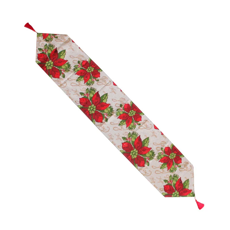 Новинка 2023 Рождественская скатерть для стола креативная с принтом ресторана