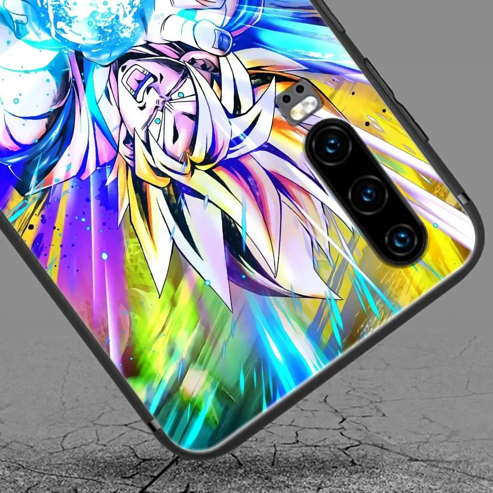 Силиконовый чехол для телефона Huawei P30 P40 P20 P10 Lite P50 Pro P Smart Z 2019 Сон Гоку аниме мягкая