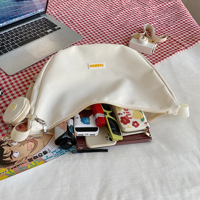 Модные сумки-Хобо через плечо для мужчин и женщин нейлоновый мессенджер на