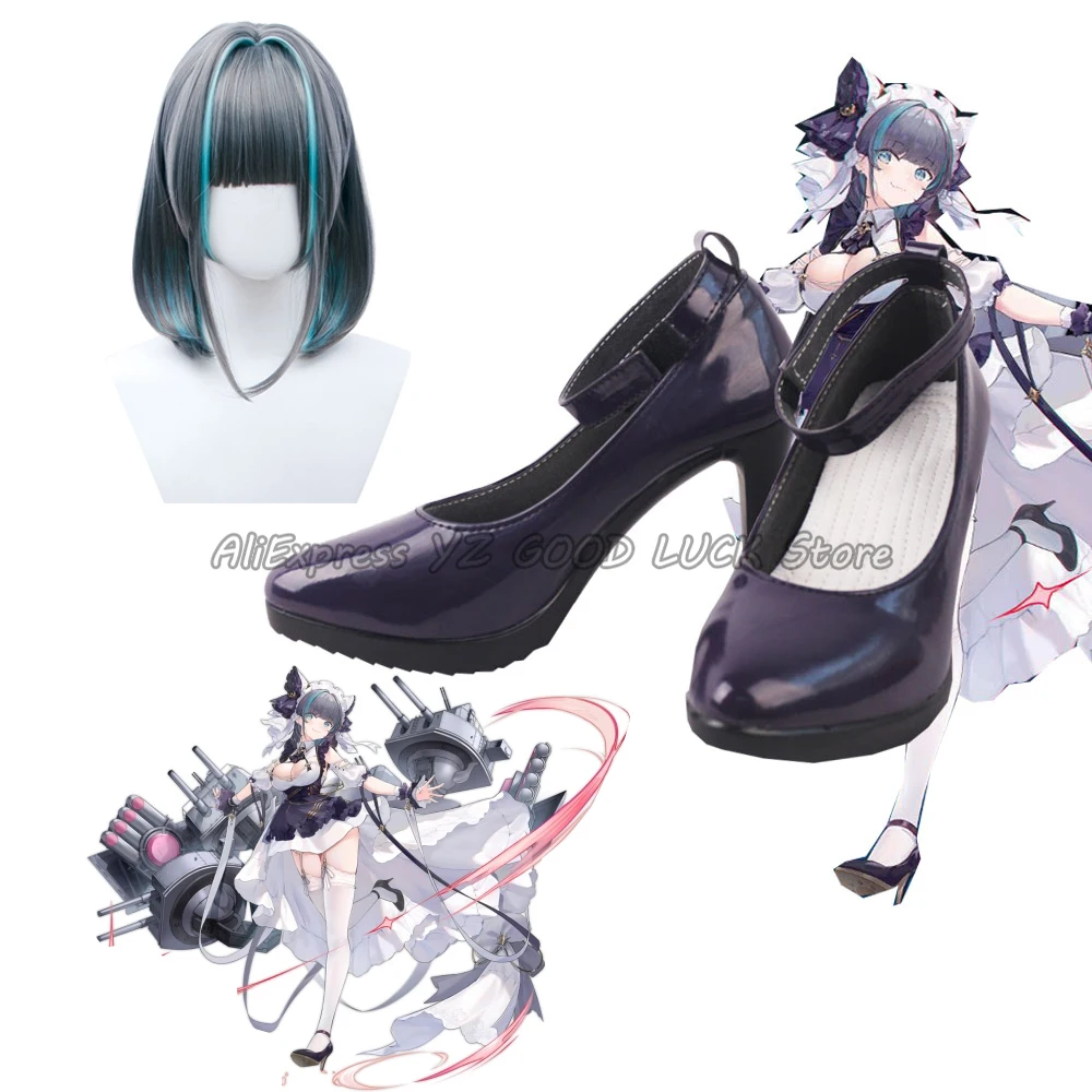 

Парик для косплея Чеширского парика аниме «Спорт-лейн»