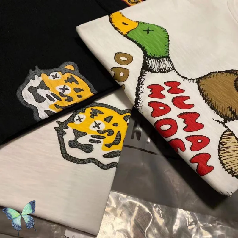 Футболка из бамбукового хлопка с коротким рукавом и забавным принтом | Мужская