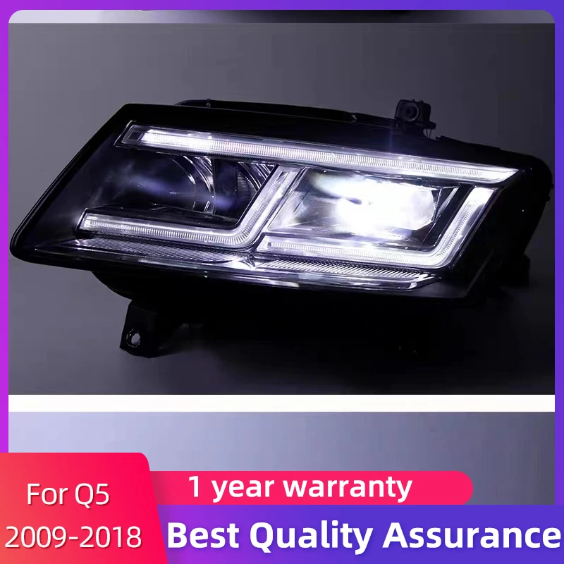 Фара для 09-18 Audi Q5 модификация в сборе искусственные фары Q5L новая дневная работа
