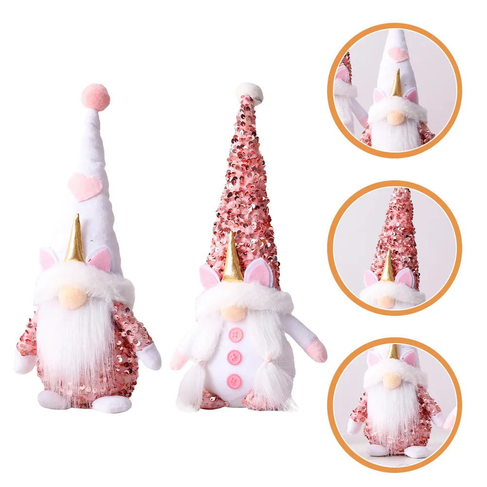 

2pcs Decoration Holiday Valentine's Day Gifts Valentine Gnomes Decor Valentines Day Gnomes Valentines Gnome Valentine Gnomes
