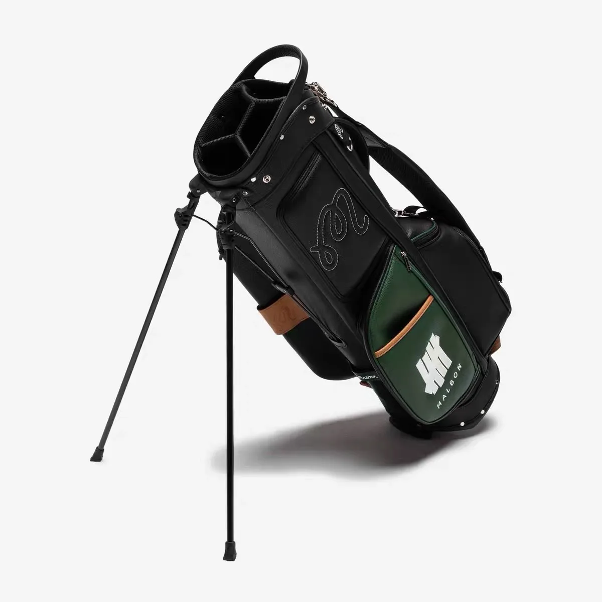 Malbon Golf Caddy Stand Bag ,Horse  5-Way Top Cuff Equipment  High Quality  Golf Clubs Bag 2 Covers