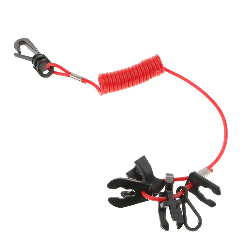 

Universal Marine Boat with Tether Lanyard Cord for Outboard Motors