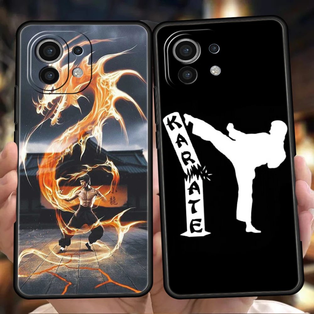 Чехол для телефона кунг-фу Тхэквондо-карате чехол Xiaomi Redmi Poco M4 M3 X3 X4 NFC Pro Mi 10 11 Ultra 10T