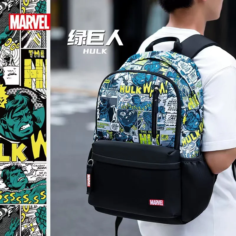 Disney New Leisure School Bags For Boys Girls Fashion Middle Primary Student Shoulder Orthopedic Backpack Large Capacity Mochila