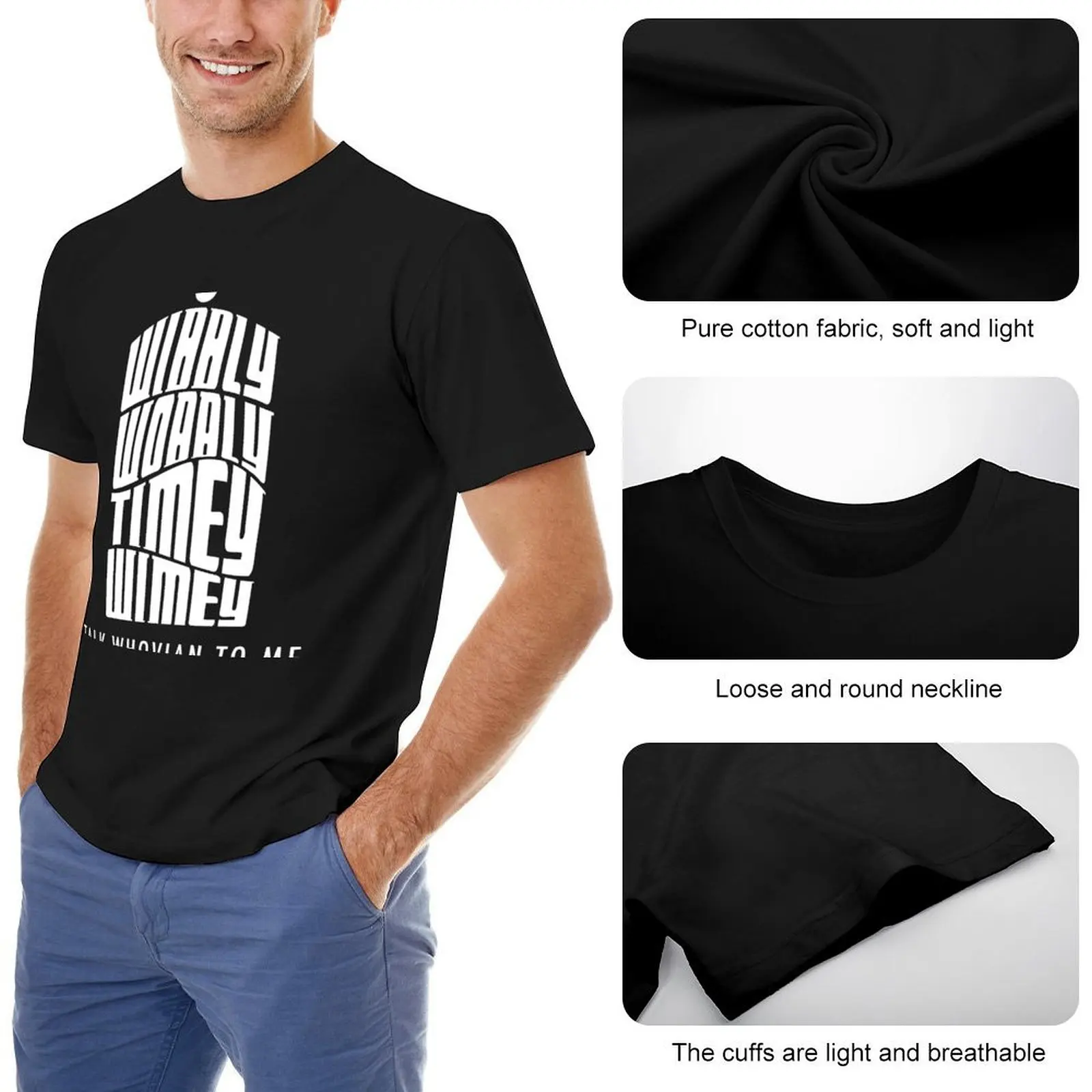 Футболка Talk Whovian To Me футболка с короткими рукавами летние топы на заказ мужская