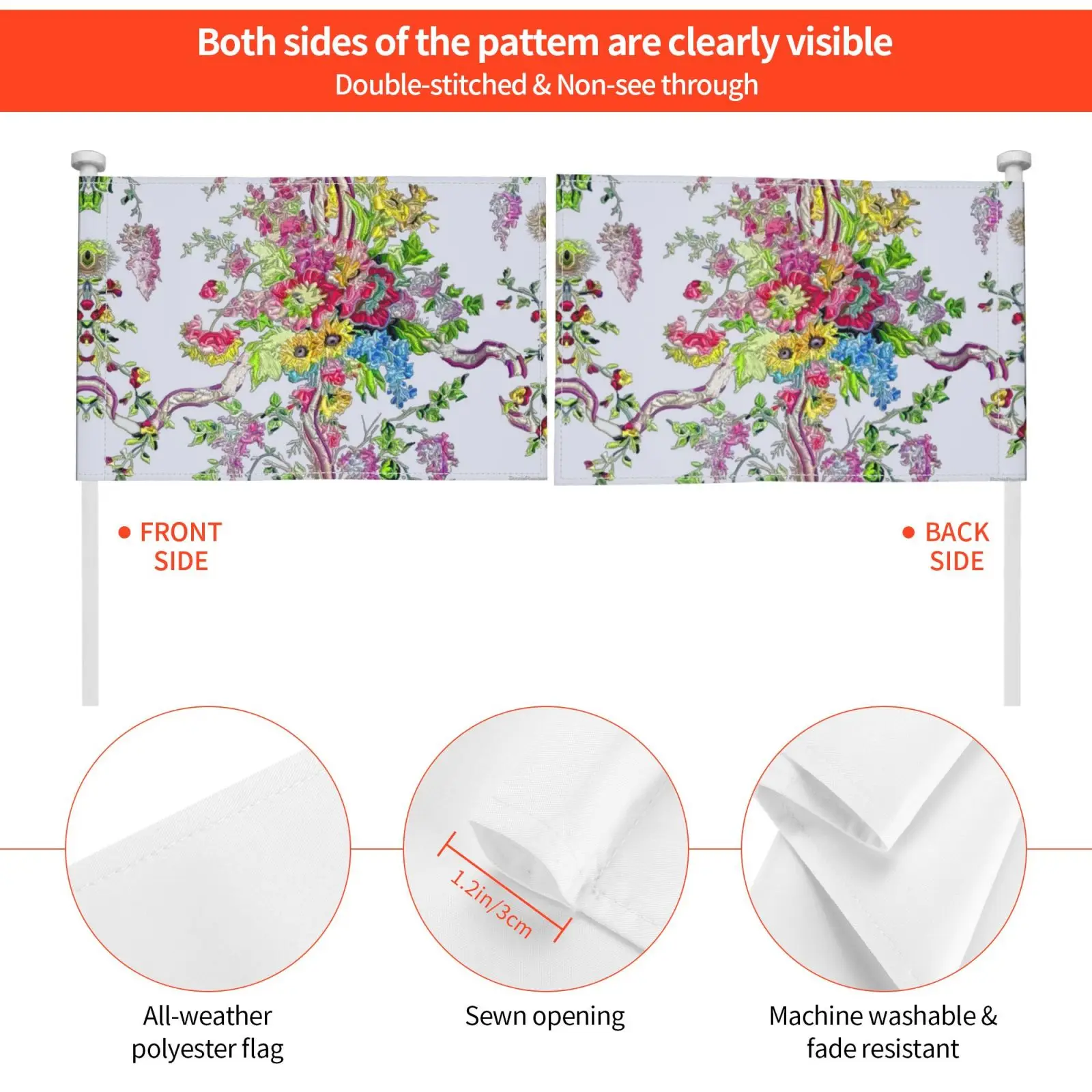 Будуарный флаг Марии-Антуанетты автомобиля печать на заказ перья для спальни в