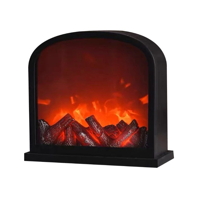 

Fireplace Decorative Lanterns Portable Fireplace Lanterns Battery Operated or USB Operated Decoration Lighting for Rooms