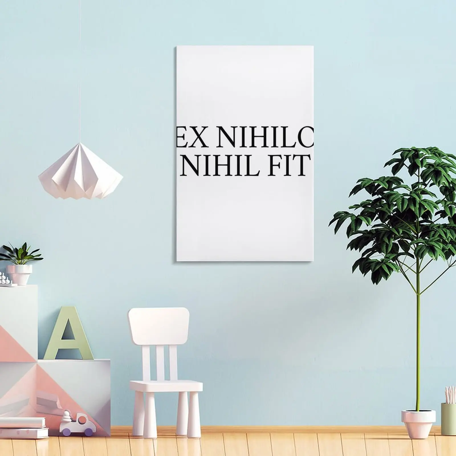 ex nihilo nihil fit холст картина декор спальни большие картины современные украшения