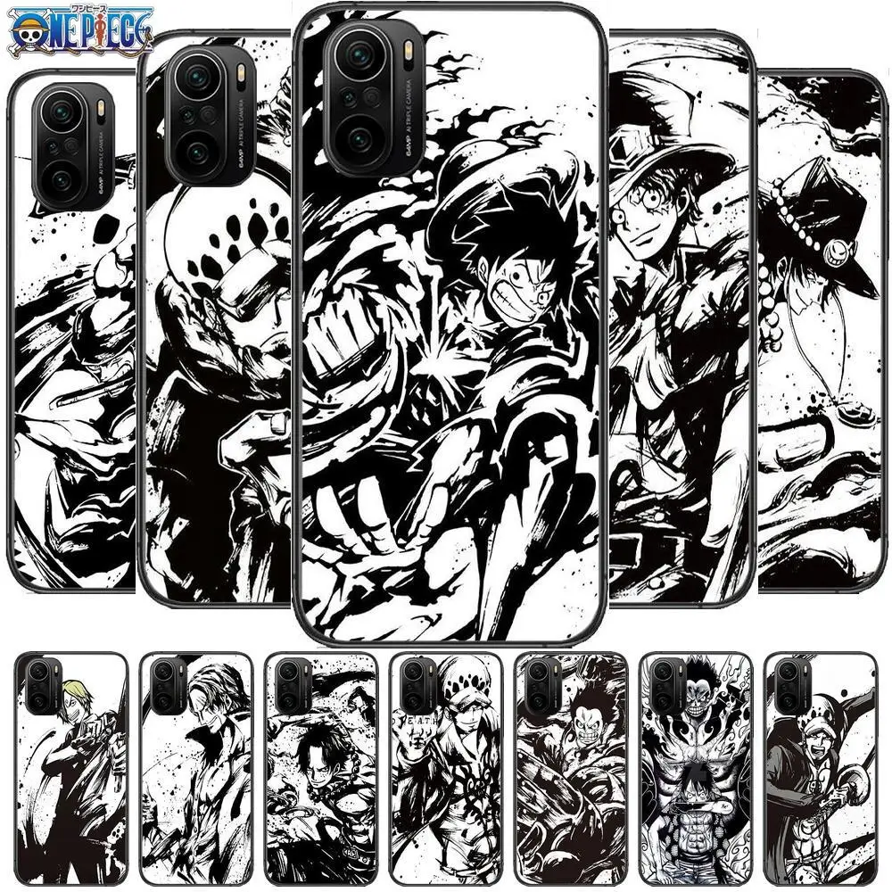 

One Piece comic HD manga Phone Case For xiaomi redmi POCO F1 F2 F3 X3 Pro M3 9C 10T Lite NFC Black Cover Silicone Back Prett mi