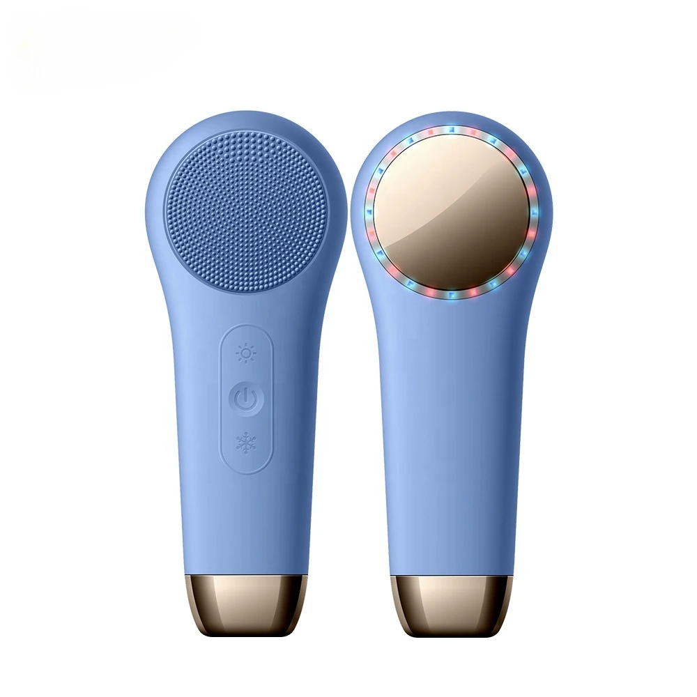 

Новый дизайн, электрический тепловой Прохладный инструмент для глубокой идентификации лица, уход за лицом, Домашнее использование, косметическое оборудование